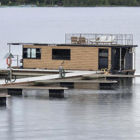 Domek Na Wodzie - Houseboat -Sauna, Taras Na Dachu, Dwie Sypialnie Mikołajki 外观 照片