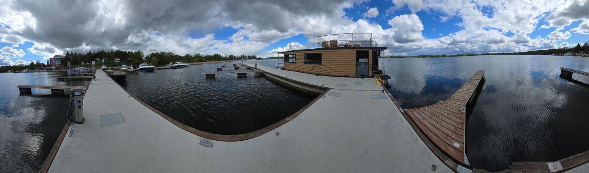 Domek Na Wodzie - Houseboat -Sauna, Taras Na Dachu, Dwie Sypialnie Mikołajki 外观 照片