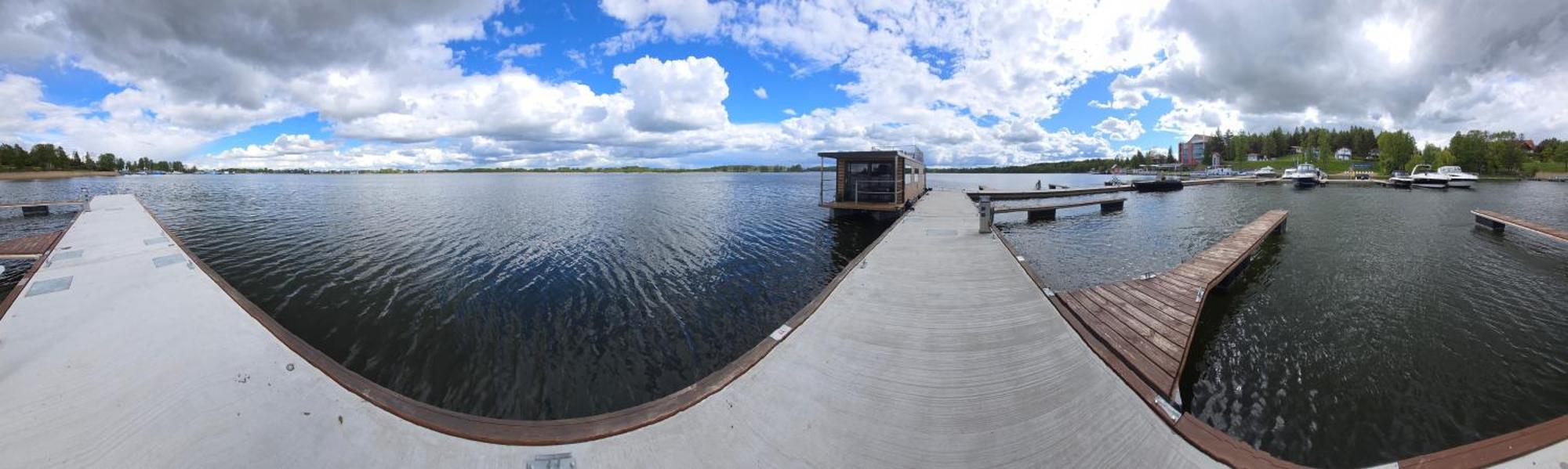 Domek Na Wodzie - Houseboat -Sauna, Taras Na Dachu, Dwie Sypialnie Mikołajki 外观 照片